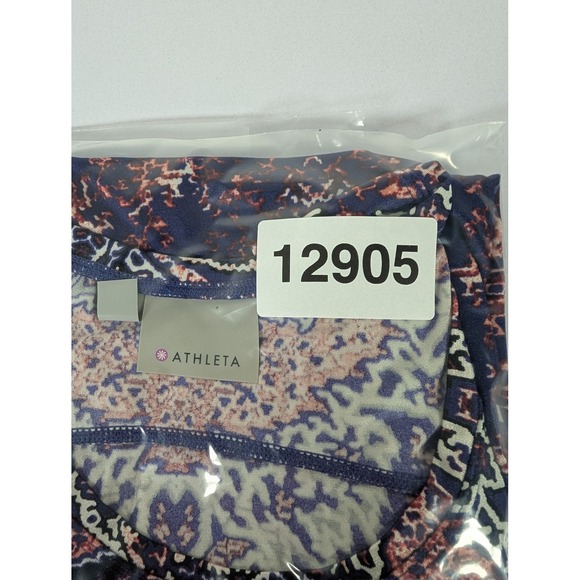 Athleta Tank Top Womens Small Ruched Side Sleeveless Activewear Shirt - Picture 13 of 13